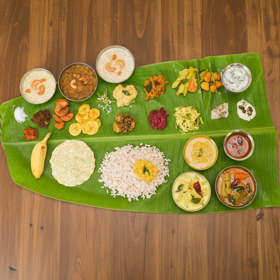 Onam Sadhya catering for 650 people Windsor Malayalee Association by Chilli Flakes